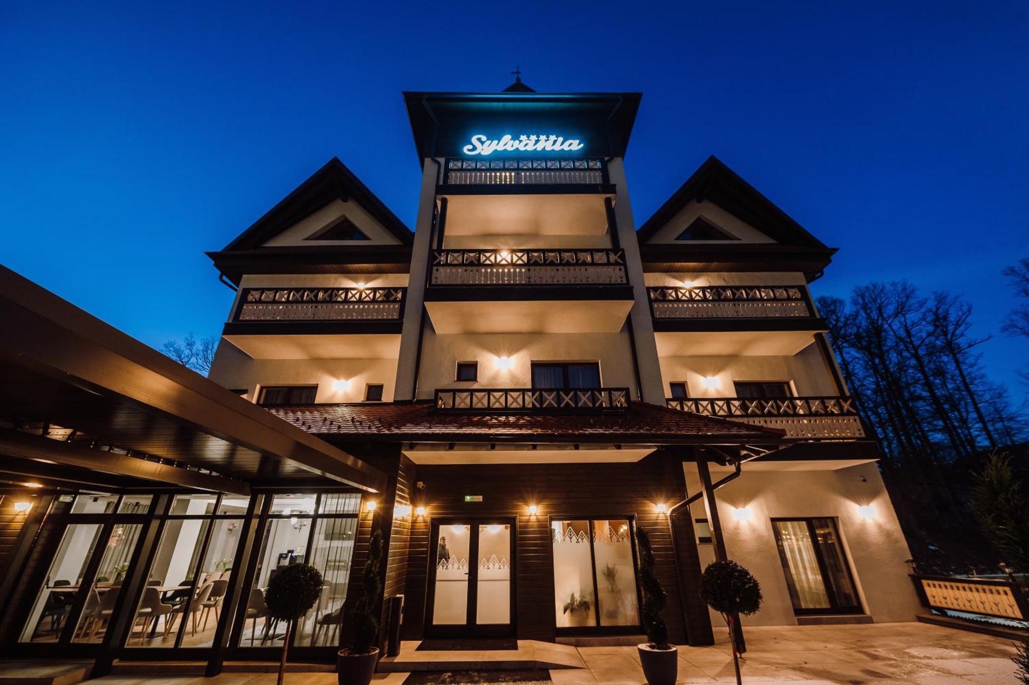 Pensiunea Sylvania ソバタ エクステリア 写真